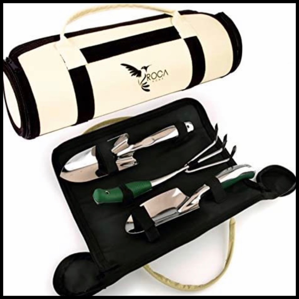 ROCA HOME STAINLESS STEEL GARDEN TOOL SET